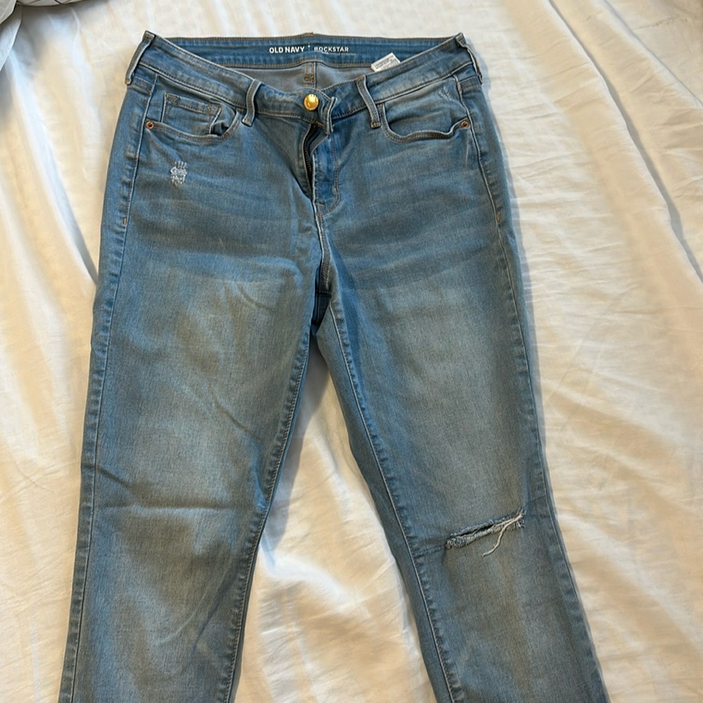 MID RISE JEANS SIZE 10